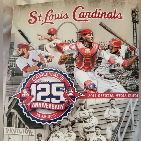 St.Louis Cardinals paperback book 2017 , 125th anniversary gently used - Picture 3 of 16